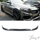Mercedes C Class W205 2014-2018 Carbon Look Front Splitter