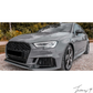 Audi A3 S3 8V (2012-2015) RS3 Style Front Grille Honeycomb Mesh Gloss Black
