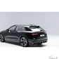 Audi Q8 S-Line 2018+ Gloss Black Rear Blade Diffuser