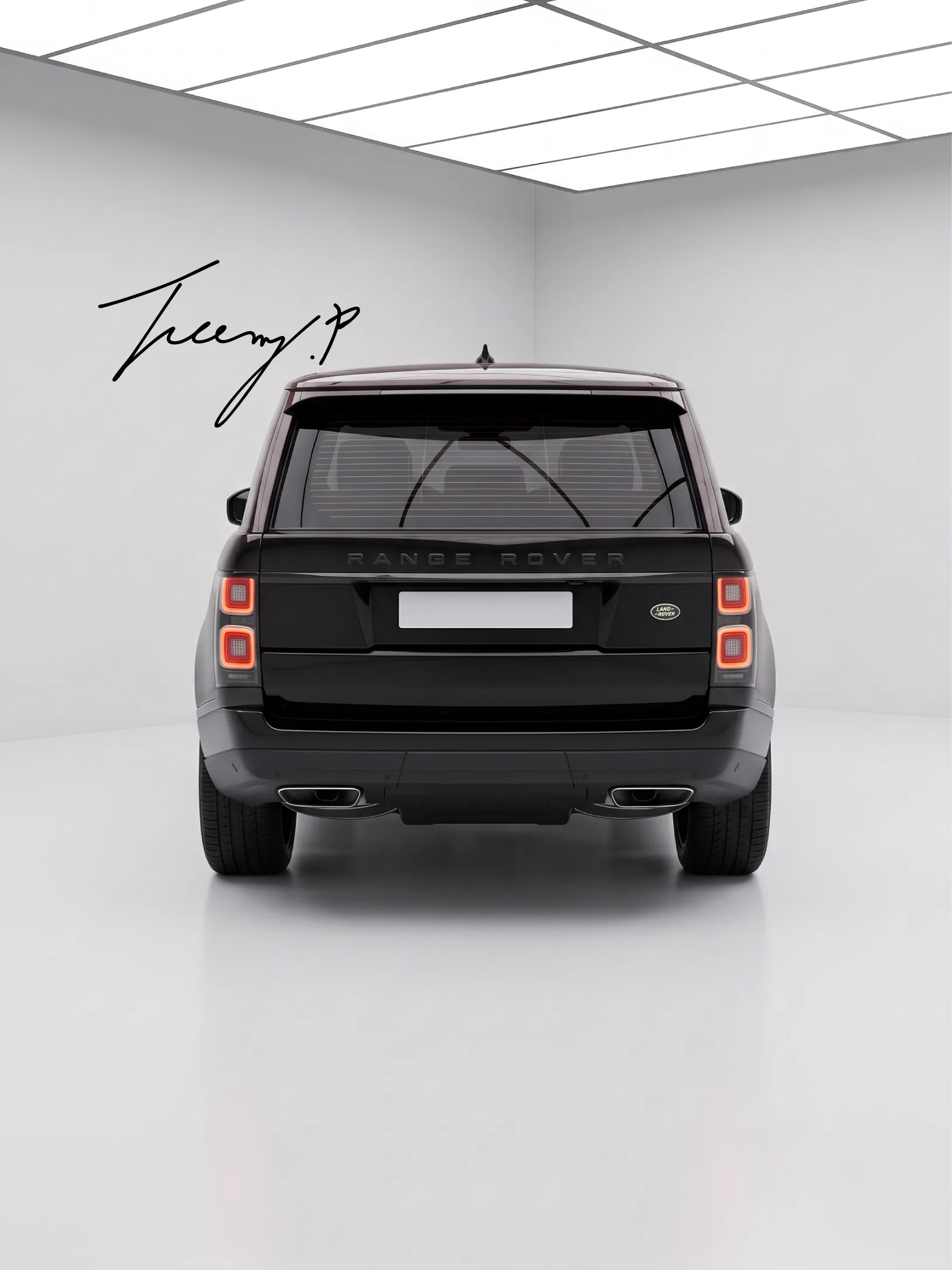 Gloss Black Trim Facelift Full Black Pack Kit For Range Rover Vogue L405 2018-2022
