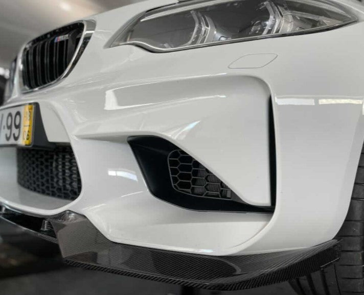 BMW M2 F87 Carbon Fibre Look Front Splitter TP