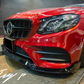 Mercedes E Class W213 C238 Front Splitter (2016-2020) - Gloss Black AMG Line