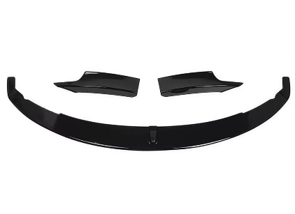 BMW 3 Series F30 F31 (2011–2018) M Sport Gloss Black Front Splitter Spoiler 