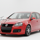 VW Golf MK5 2003-2009 Front Grille GTI Gloss Black