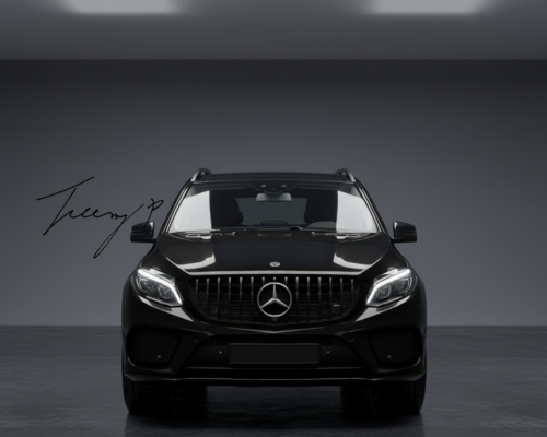 Mercedes GLE63 AMG W166 X292 2015–2019 Front Grille Panamericana GT Style Gloss Black