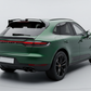 Porsche Macan (2014+) Gloss Black Rear Boot Spoiler Mid Wing Lip Body Kit