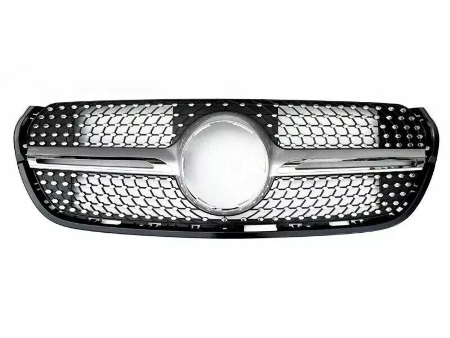 Mercedes-Benz X-Class BR470 W470 (2015–2019) Gloss Black Diamond AMG Grille Grill
