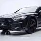 Audi A7 S7 S Line C8 (2017+) Gloss Black Front Splitter Spoiler Lip Body Kit