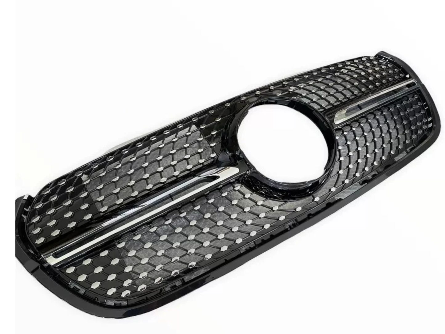 Mercedes-Benz X-Class BR470 W470 (2015–2019) Gloss Black Diamond AMG Grille Grill