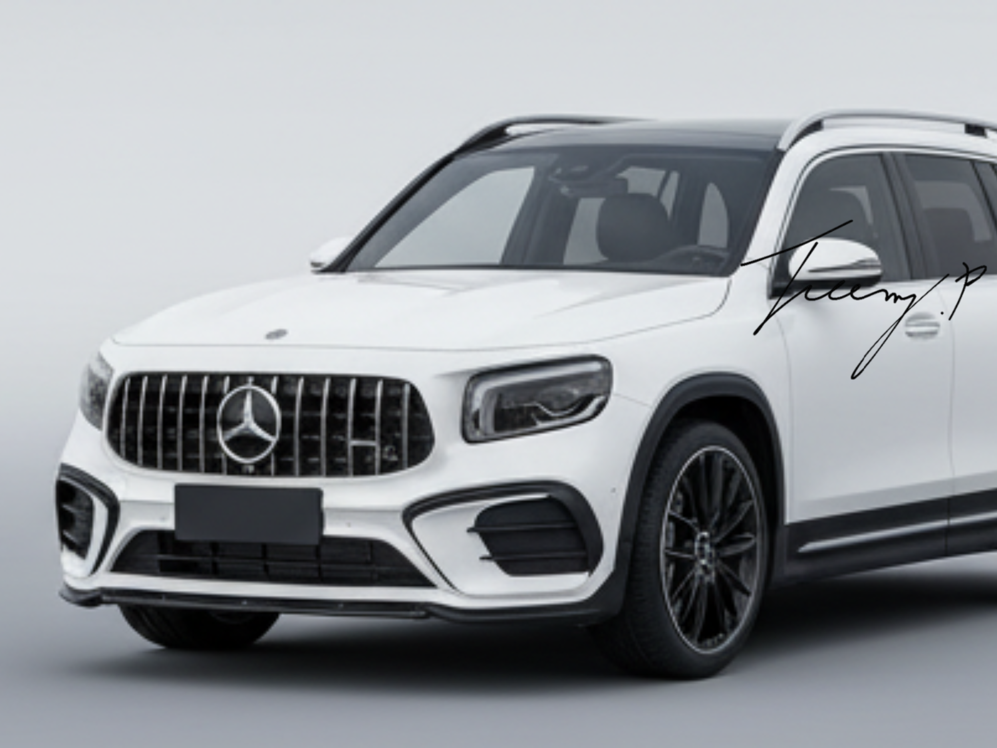 Mercedes GLB-Class GLB 35 AMG X247 (2024+) Front Bumper Splitter Spoiler Lip