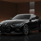 BMW 4 Series G22 G23 M Sport (2020–2023) Carbon Look Front Splitter Lip Spoiler