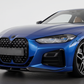 BMW 4 Series G22 G23 M Sport (2020–2023) Gloss Black AC Style Front Lip Splitter