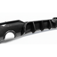 BMW 4 Series G22 G23 M Sport (2020+) Carbon Look Rear Diffuser Valance Bumper LED