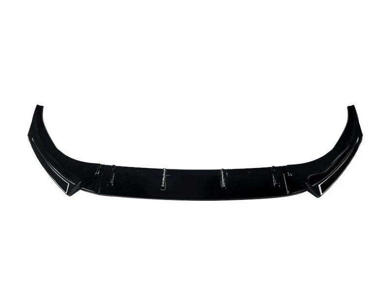 AUDI A3 S3 S LINE 8Y FACELIFT 2024 - 2025 GLOSS BLACK FRONT SPLITTER SPOILER KIT BODYKIT