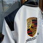 Porsche Jacket Leather Embroidered Unisex F1 Formula 1 Vintage Limited Edition Coat Men & Women Hoodie Racing Jacket