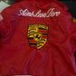 Porsche Jacket Leather Embroidered Stitched Padded Baggy style Racing F1 - Unisex - Outdoor Coat Women & Men Hoodie