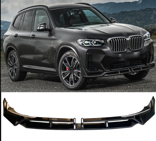 BMW X3 FRONT SPLITTER SPOILER X3 G01 & X4 G02 X3M X4M FACELIFT (2021+)