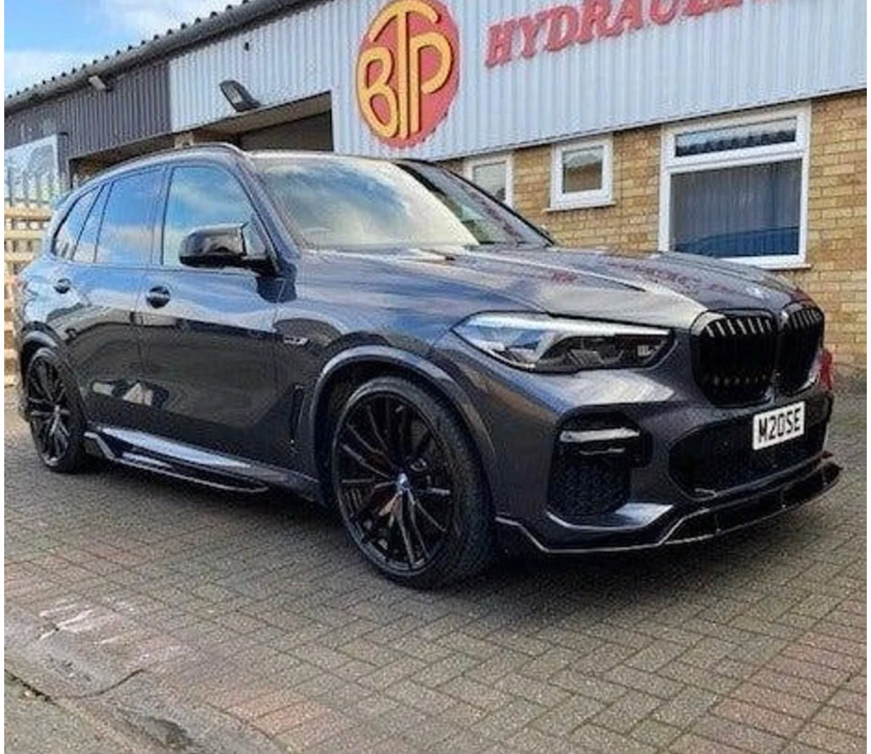 BMW X5 FRONT SPLITTER SPOILER X5M F15 BODY KIT M SPORT (2013-2018)