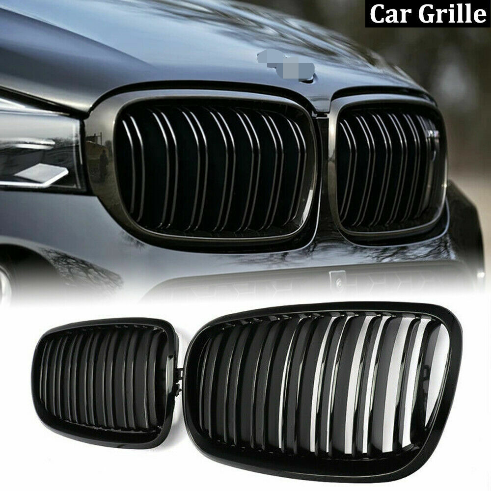 BMW X5 & X6 FRONT KIDNEY GRILL GRILLE GRILLS (2014-2018) BODYKIT BMW F15 F85 X5 F16 F86 X6