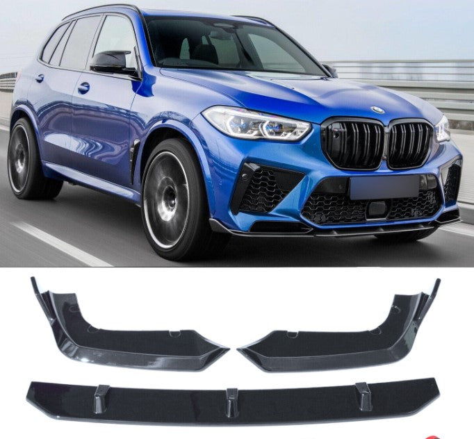 BMW X5M F95 FRONT SPLITTER GO5 (2019+) M SPORT FRONT LIP SPOILER OEM FIT