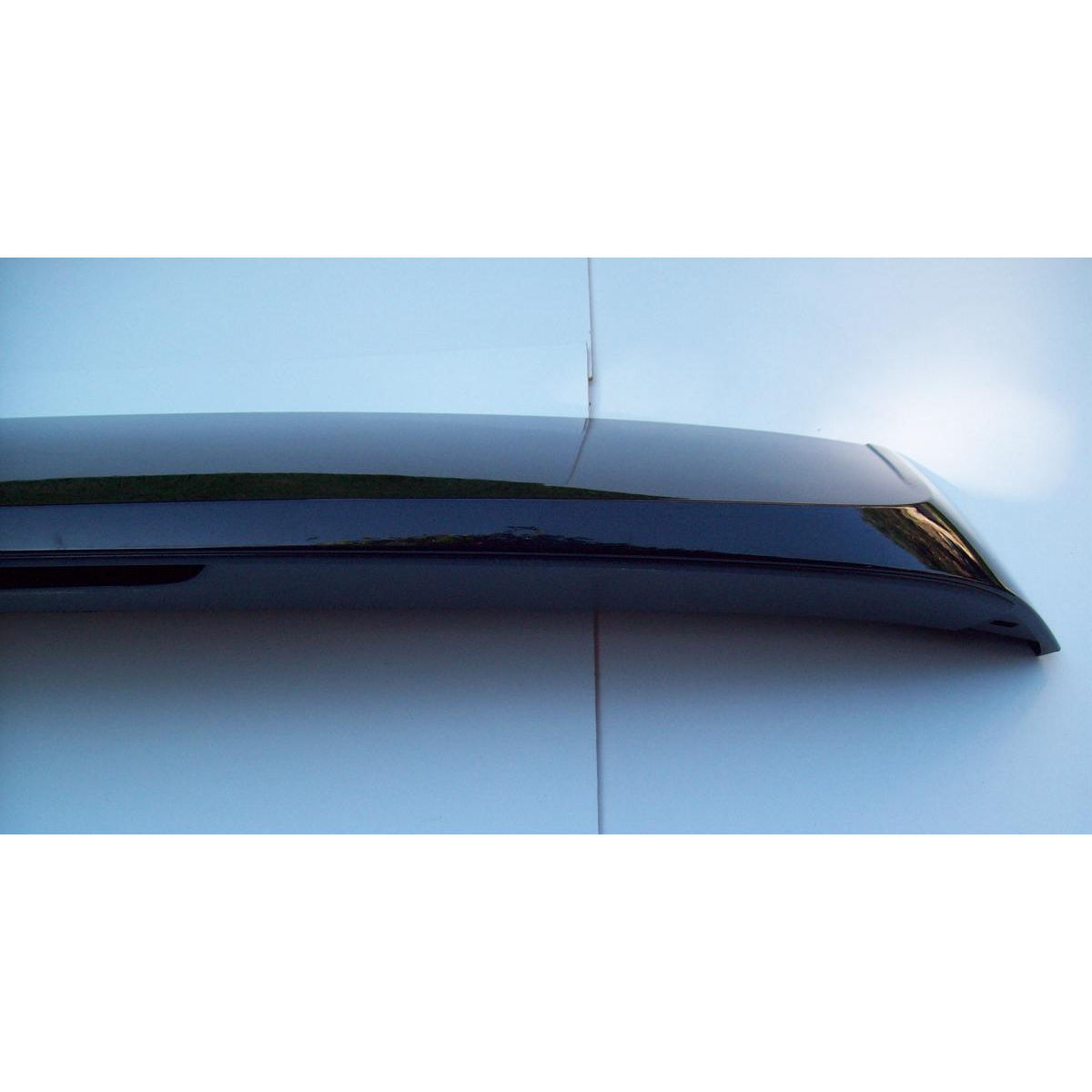 Bentley Bentayga Estate Rear Roof Spoiler Lip Wing Black Metallic Finish