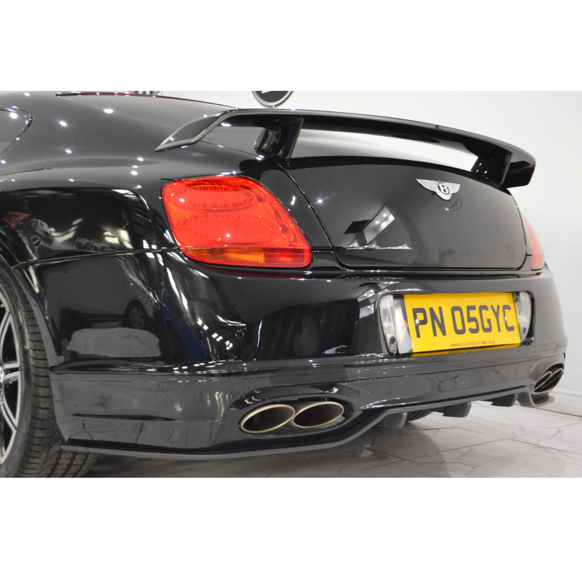 Bentley Continental GT Supersports Rear Boot Spoiler Lip Wing