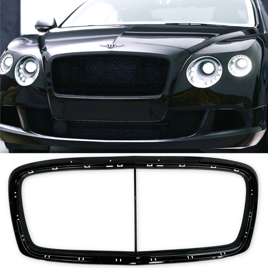 Bentley Continental GT 2012-2016 Front Grille Surround Trim Gloss Black