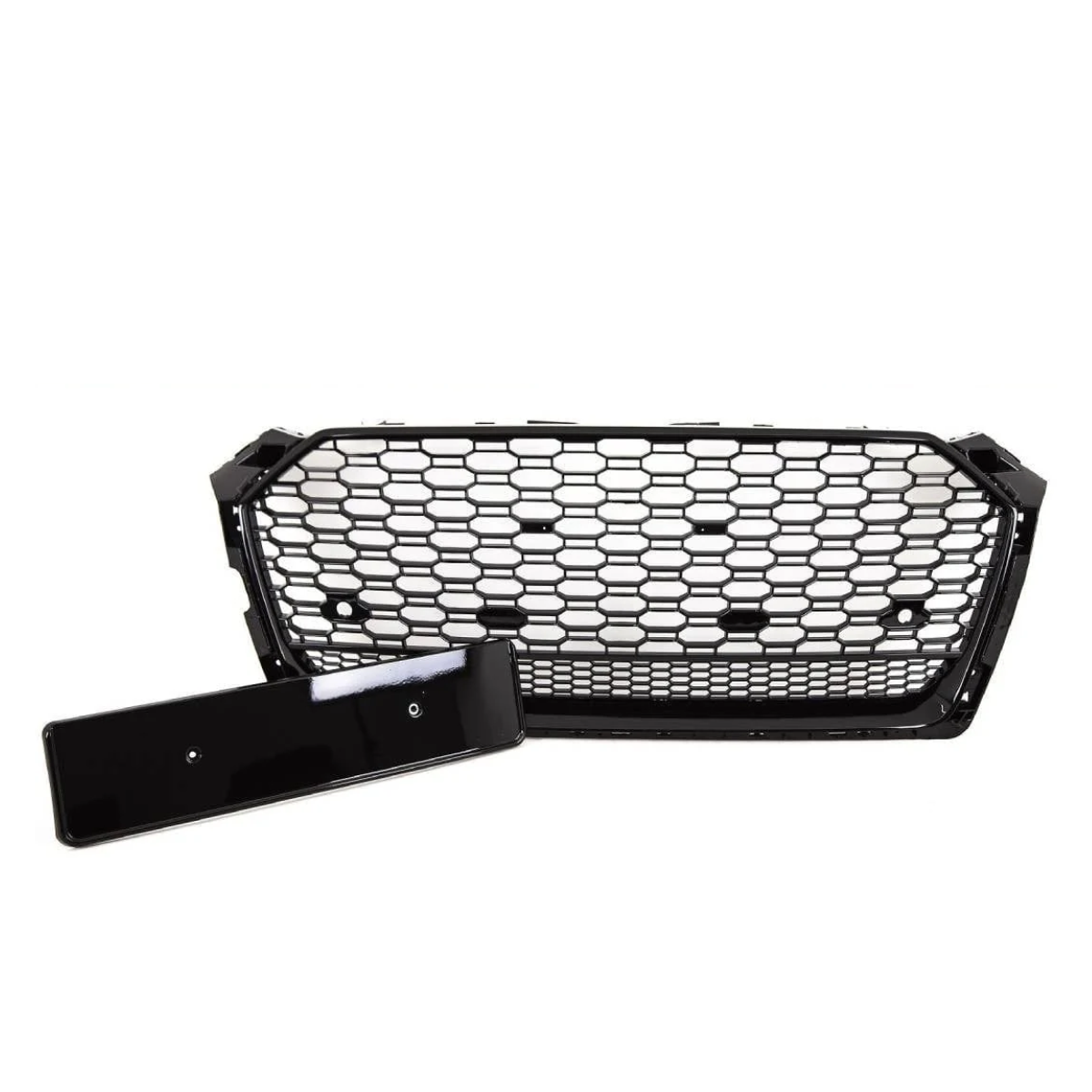 Audi S5 F5 (2017-2019) Honeycomb Mesh Grille - Black Front Grill - A5/S5/RS5 Style