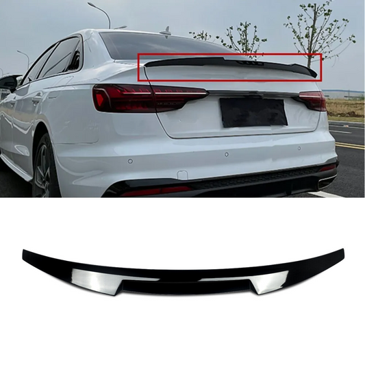 Audi RS4 B9 S Line Edition (2017-2020) Gloss Black Boot Trunk Rear Spoiler 8W OEM Fit