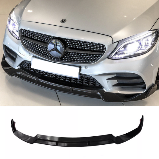 Gloss Black Front Lip Splitter