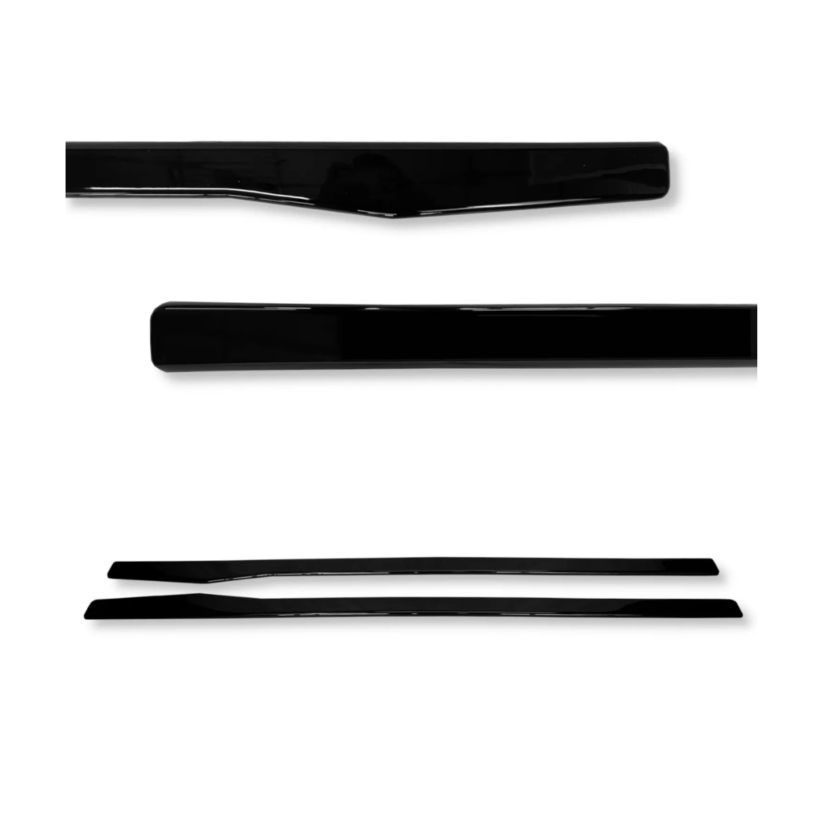 Gloss Black Side Skirts Blades