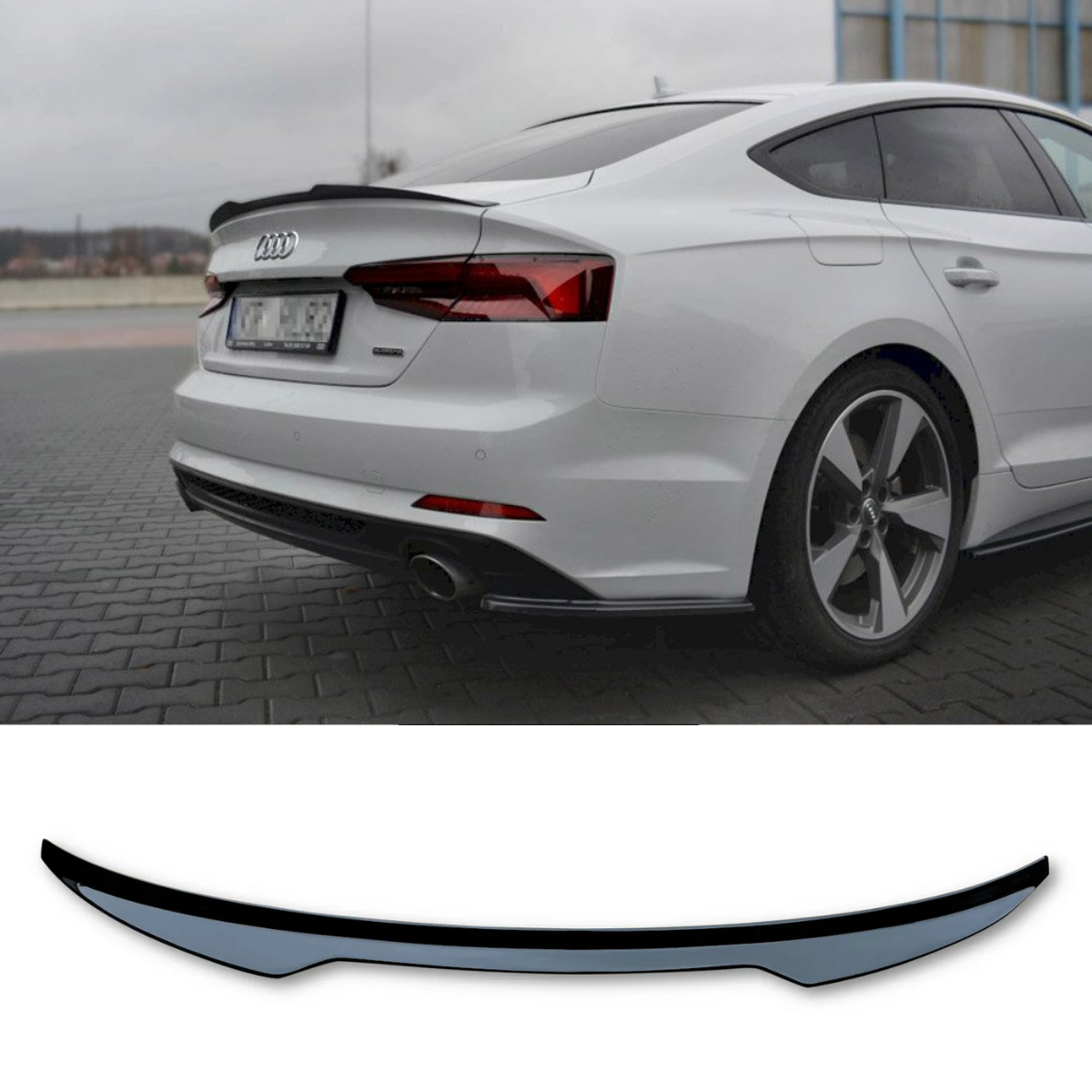 Gloss Black Rear Spoiler