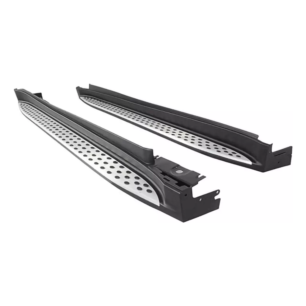  Aluminium Silver Side Steps Running Board - OE Style