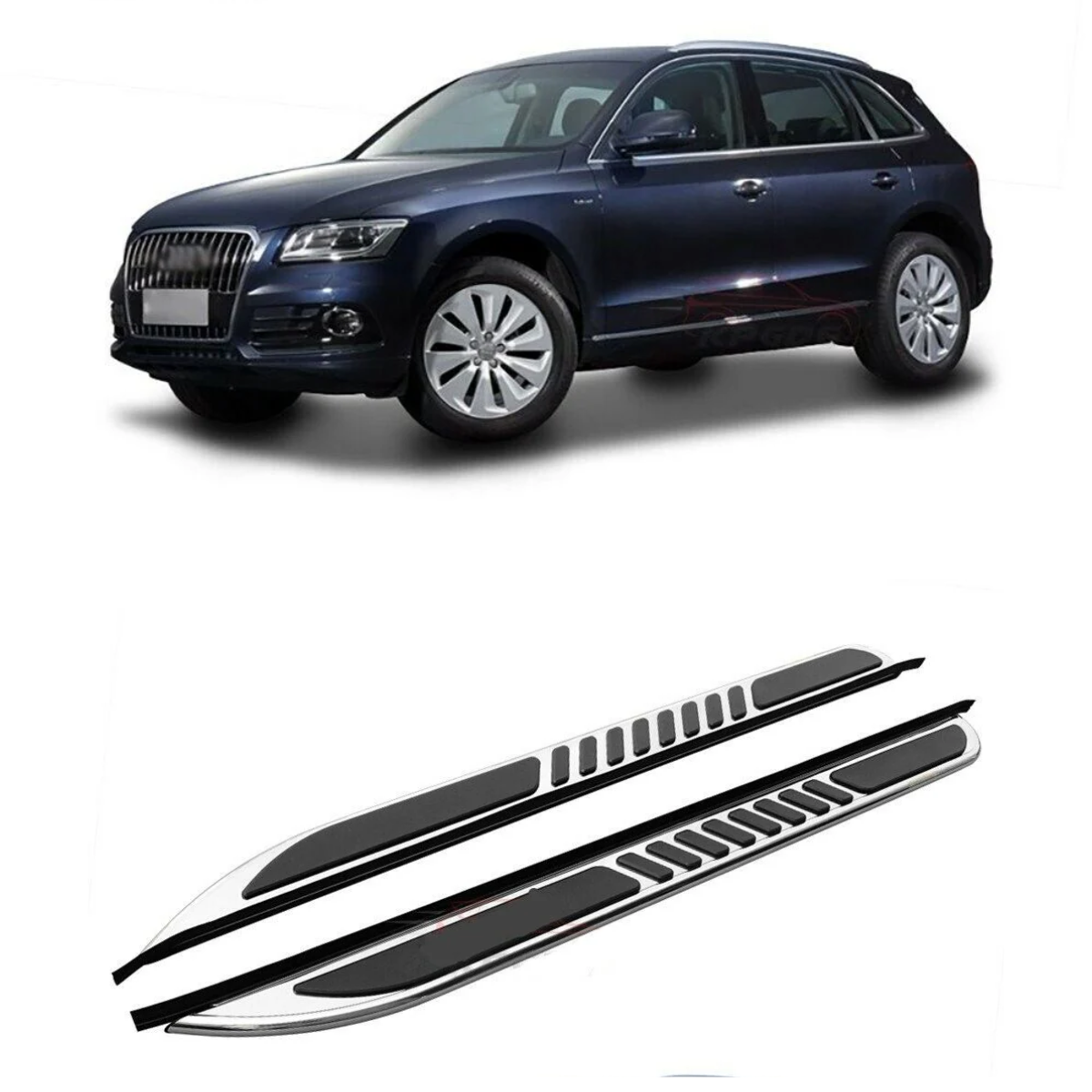 Monsoon Style Side Steps Running Board - New Aluminium