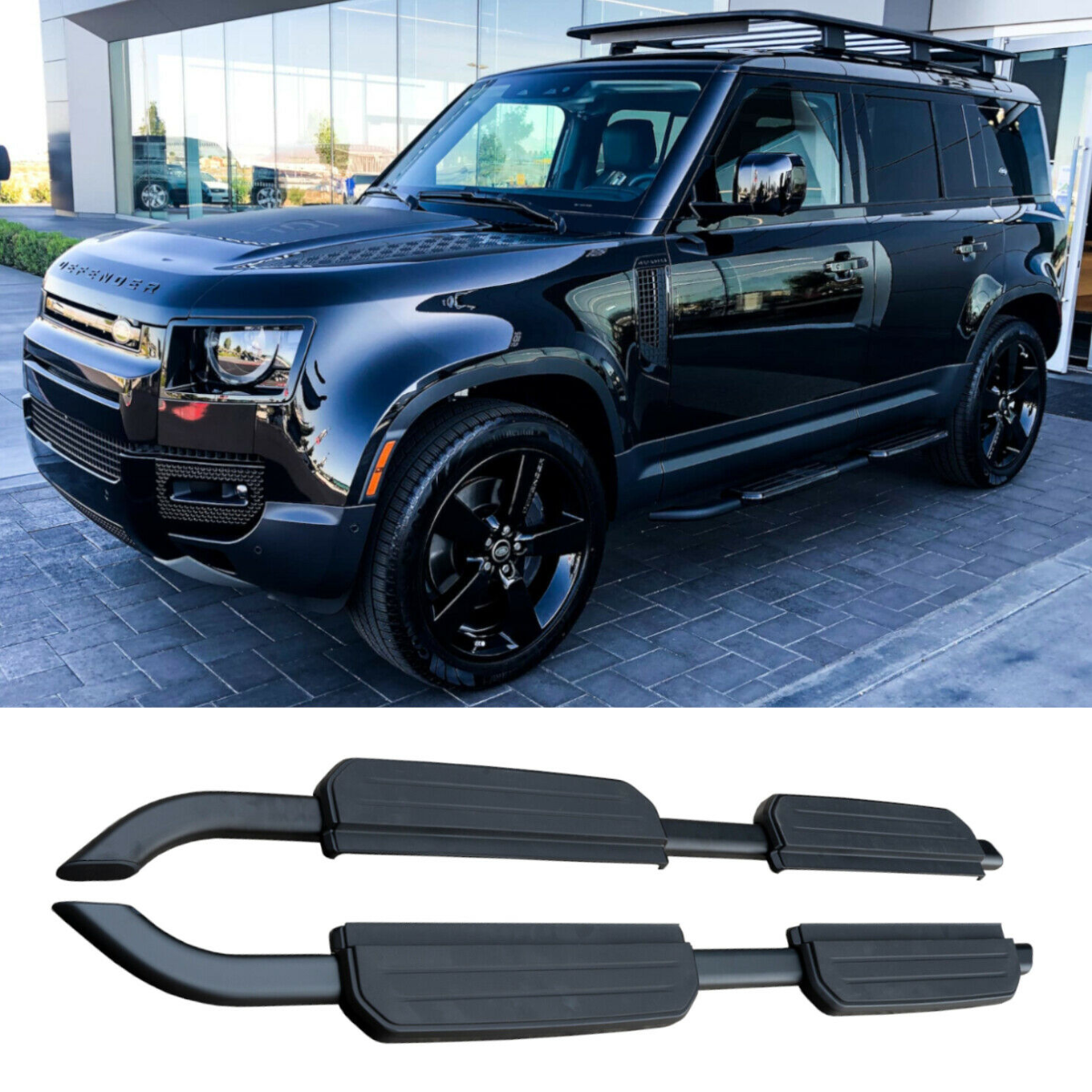 Black Edition Running Board Side Steps