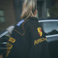 Vintage Porsche Jacket Black - Unisex - Embroidered Stitched Padded Outdoor Coat Women & Mens clothing