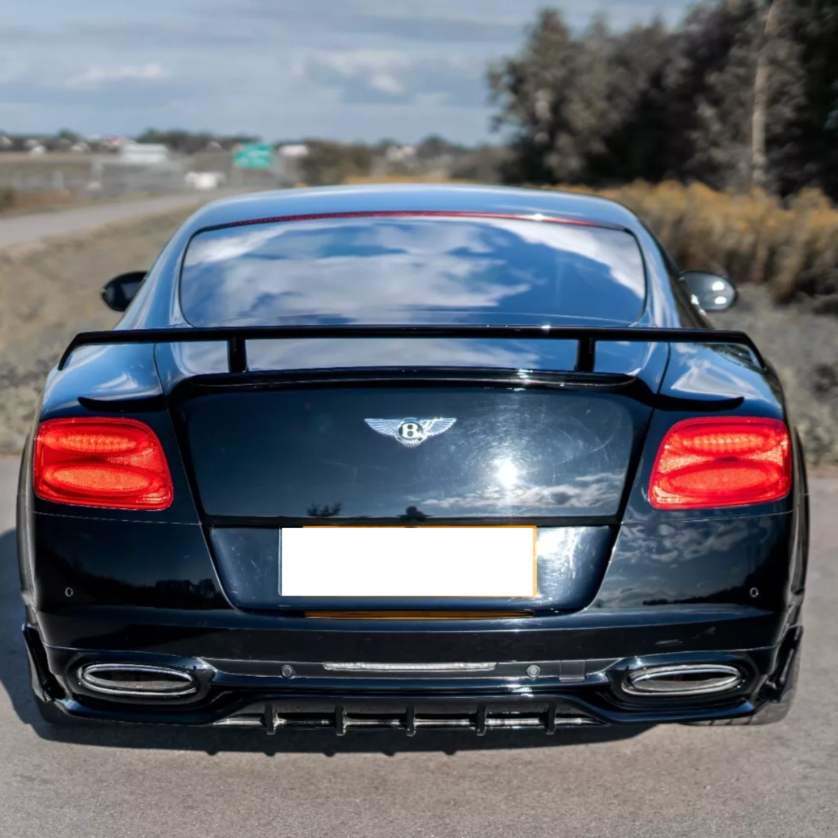 Bentley Continental GT Supersports Rear Boot Spoiler Lip Wing