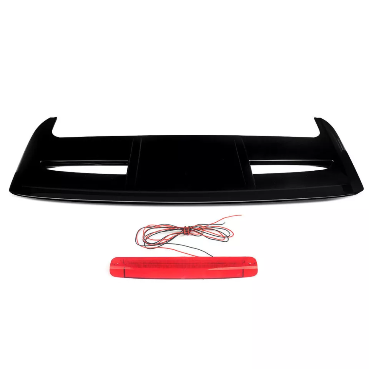  Rear Boot Roof Spoiler Gloss Black OEM Quality