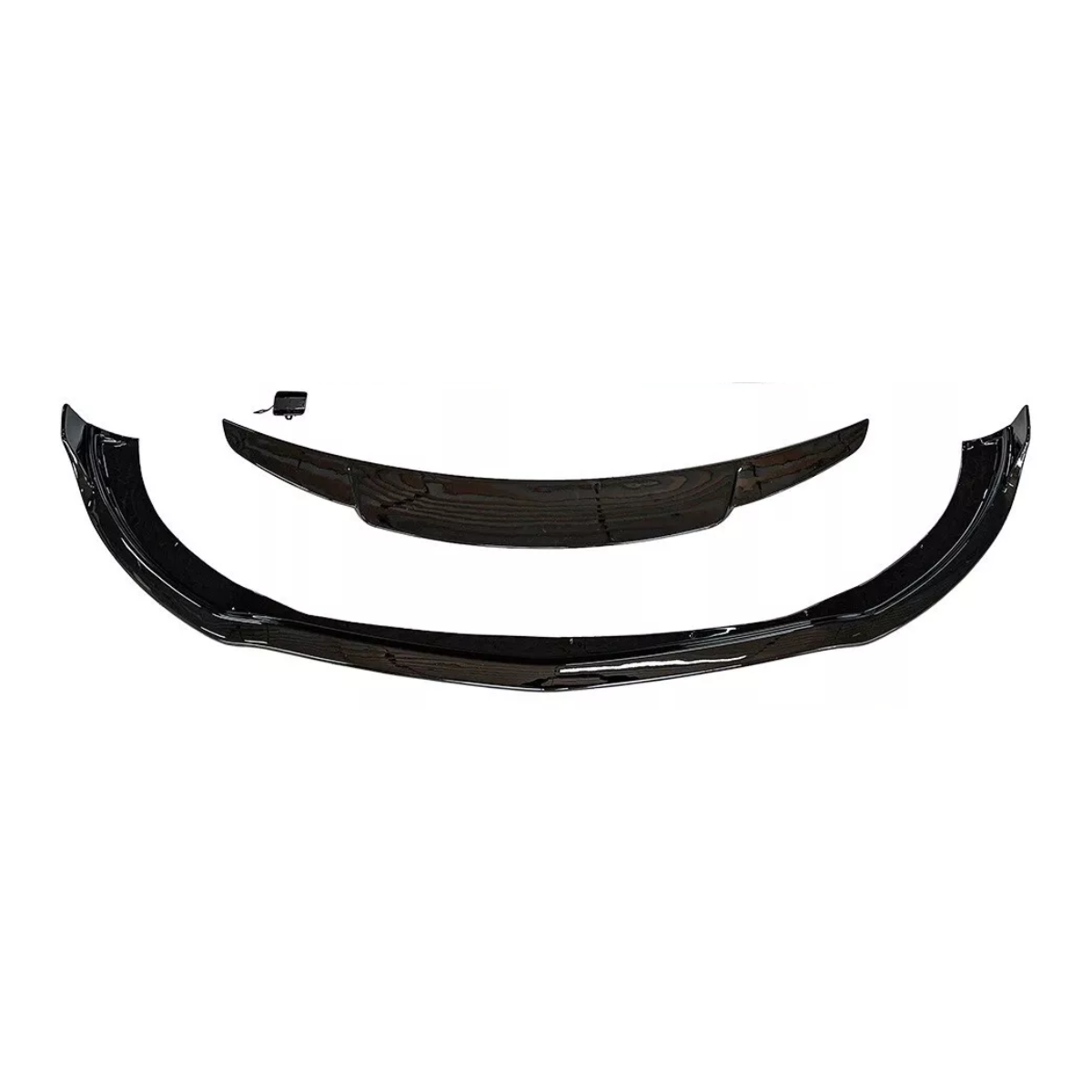 Gloss Black Bodykit Splitter Spoiler Mercedes S Class W223 AMG Line