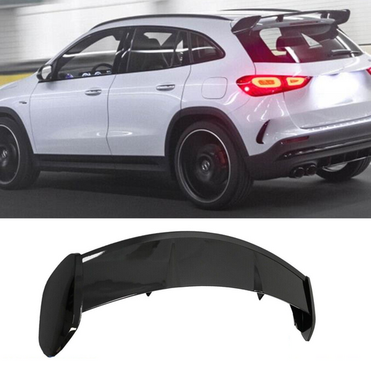 Gloss Black AMG Style Boot Rear Roof Spoiler Lip