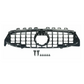 Mercedes CLA Class C118 (2019-2023) Gloss Black Front GT Panamericana Grille