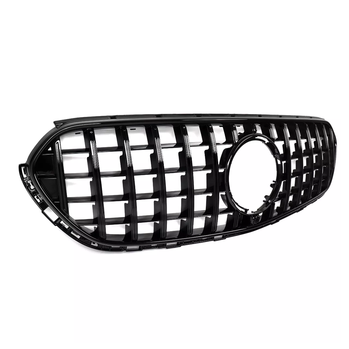 Chrome Panamericana GT Style Grille for Mercedes Benz GLC SUV X253 C253 (2016-2020)