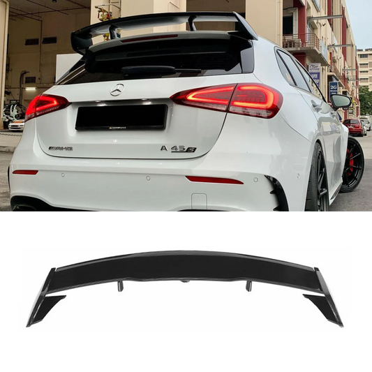 Gloss Black AMG Style Rear Boot Spoiler Roof for Mercedes A Class W177 A35