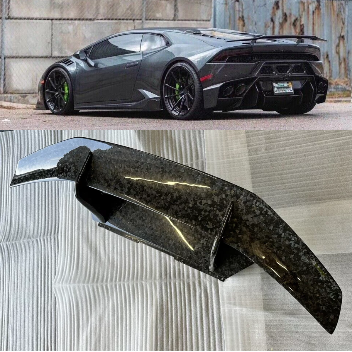  Forged Carbon Fiber Spoiler Wing - Performante LP610/LP580