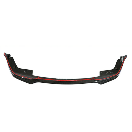 BMW 3 Series G20 G21 M Performance Real Carbon Fiber 1-Piece Front Lip Splitter