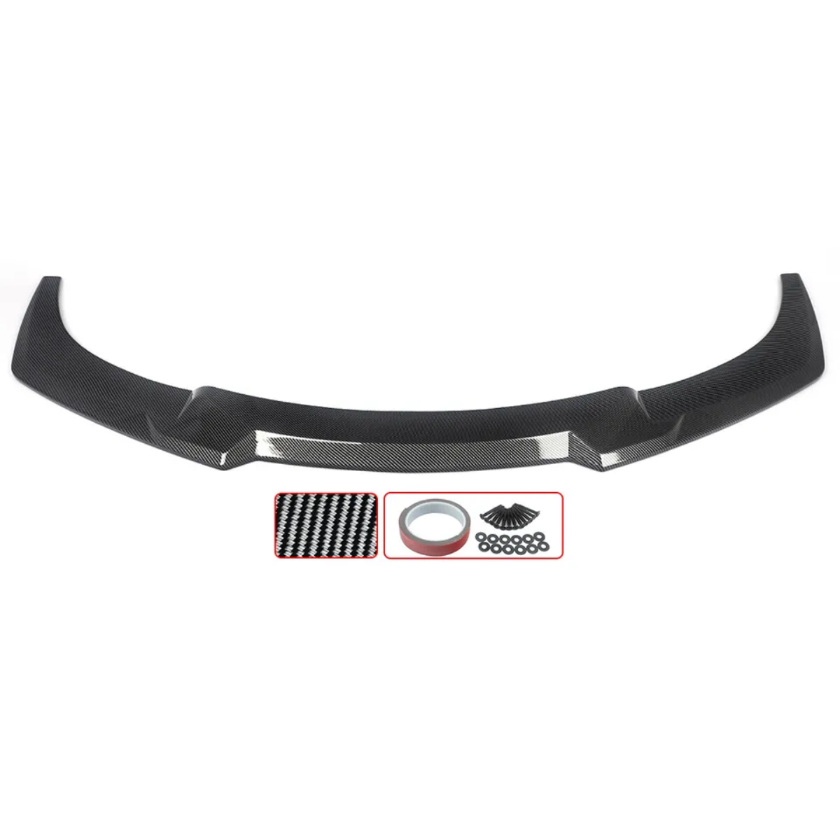 Front Lip Splitter Spoiler - Carbon Look (2012-2018)