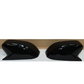 VW Caddy Mk3 FL 2010 - 2015 Gloss Black Wing Mirror Cap Covers Set