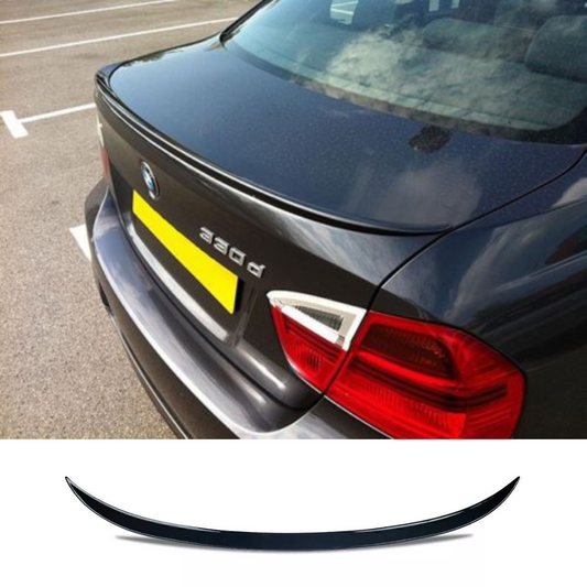 Gloss Black Rear Boot Trunk Spoiler Lip Wing 