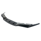 Carbon-look front bumper lip spoiler installed on a 2017-2020 BMW M5 F90 Pre-LCI