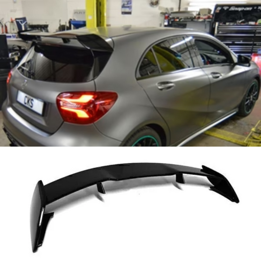 Glossy AMG A45 Style Roof Spoiler Wing for MERCEDES Benz A-class W176 (2013-2018)